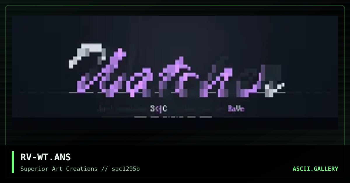 RV-WT.ANS, by rave, 1995