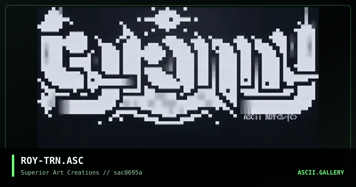 ROY-TRN.ASC, by roy, 1995