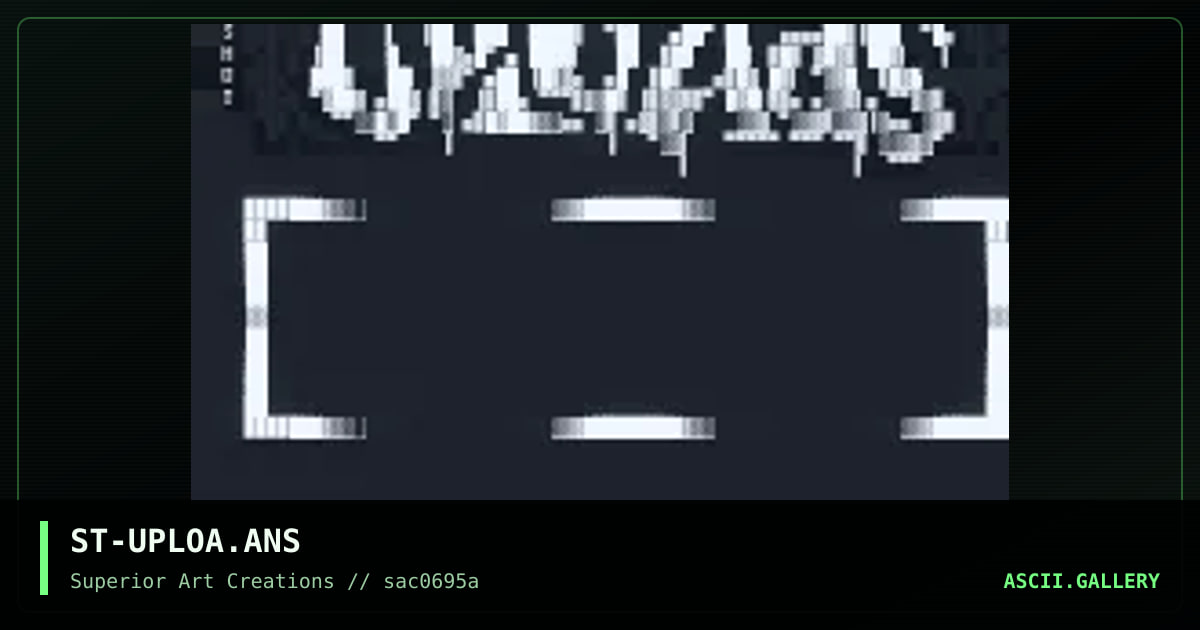 ST-UPLOA.ANS, by shot, 1995