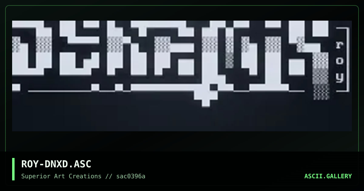 ROY-DNXD.ASC, by roy, 1996