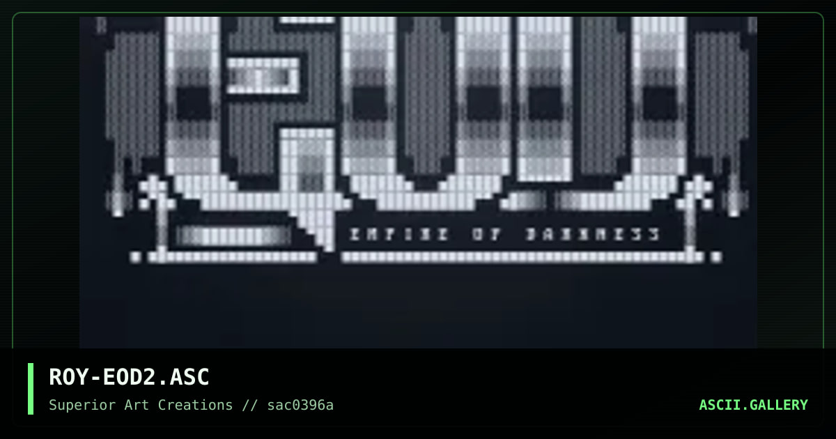 ROY-EOD2.ASC, by roy, 1996