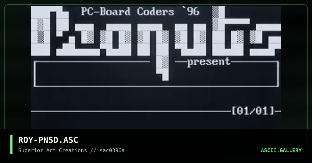 ROY-PNSD.ASC, by roy, 1996