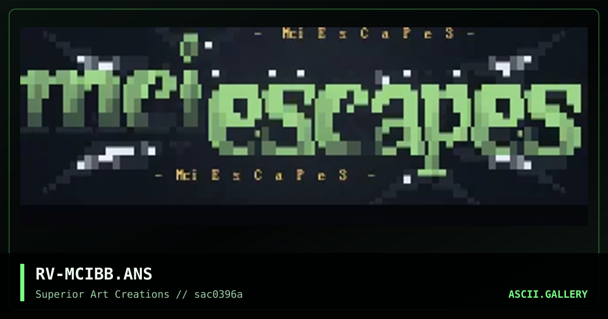 Mci Escapes 96, by rave, 1996