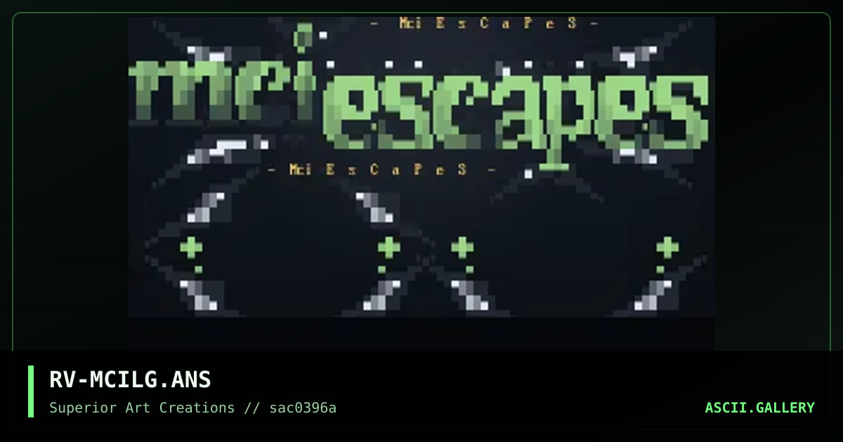Mci Escapes Logon, by rave, 1996