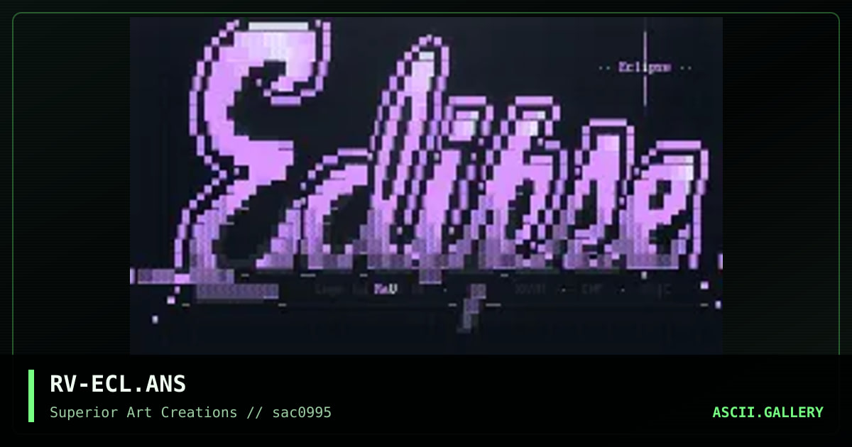 RV-ECL.ANS, by rave, 1995