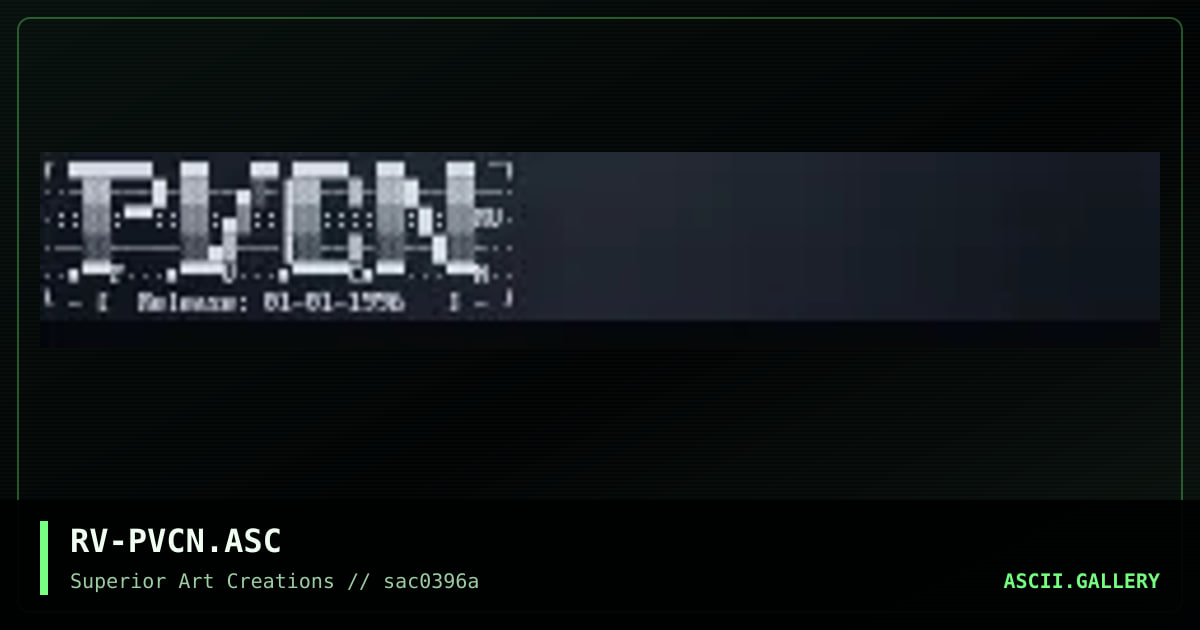 PVCN, by rave, 1996