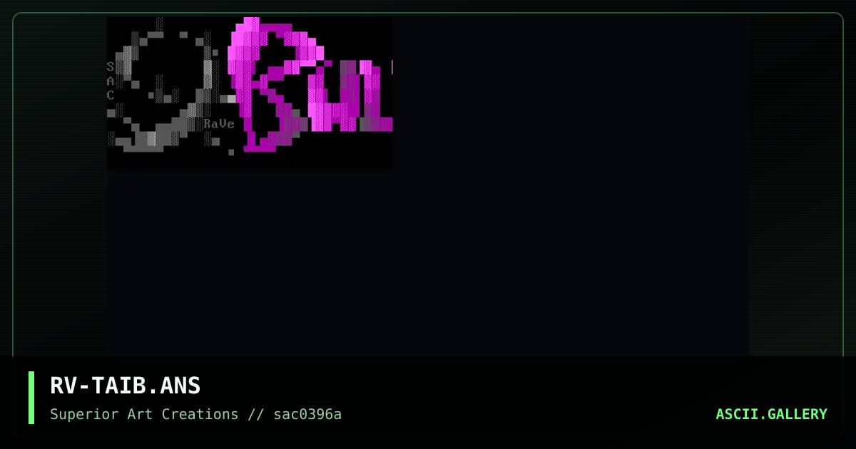 Bulletin, by rave, 1996