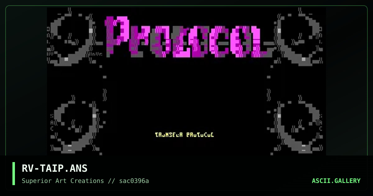 Protocol Type, by rave, 1996