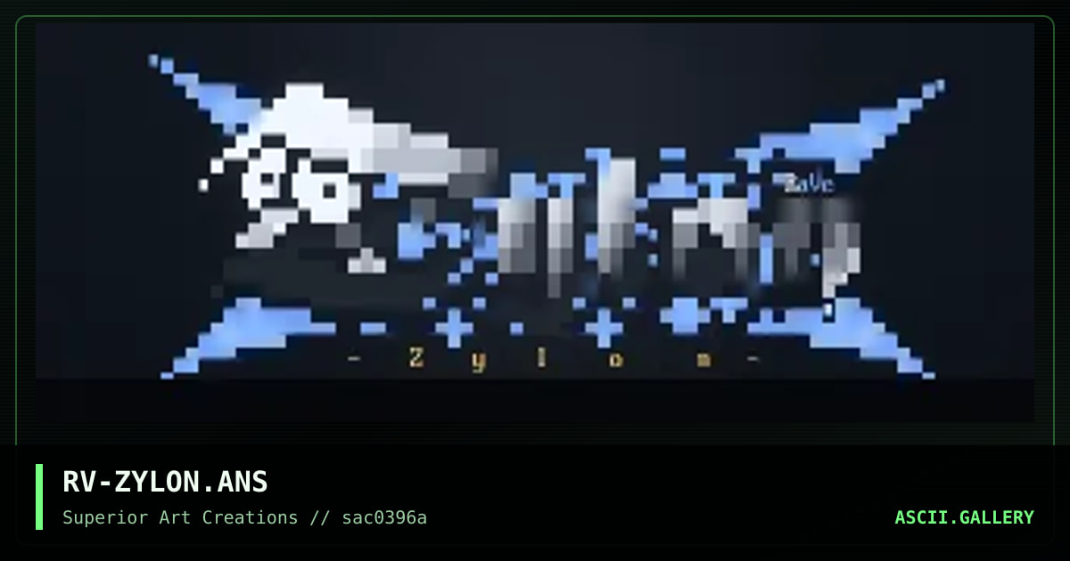 Zylon, by rave, 1996