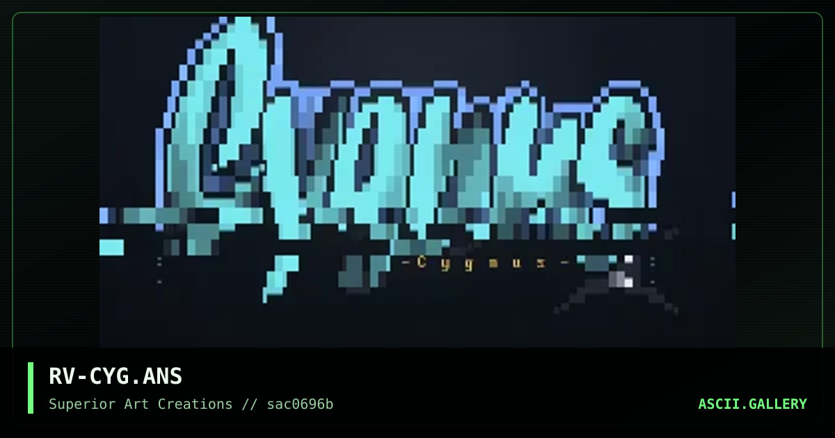 RV-CYG.ANS, by rave, 1996