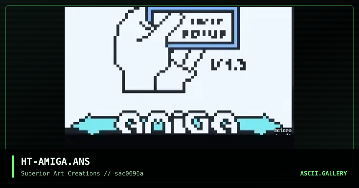 Amiga Conference, by hetero, 1996