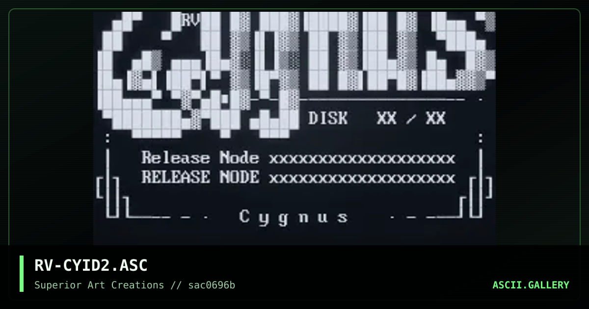 RV-CYID2.ASC, by rave, 1996