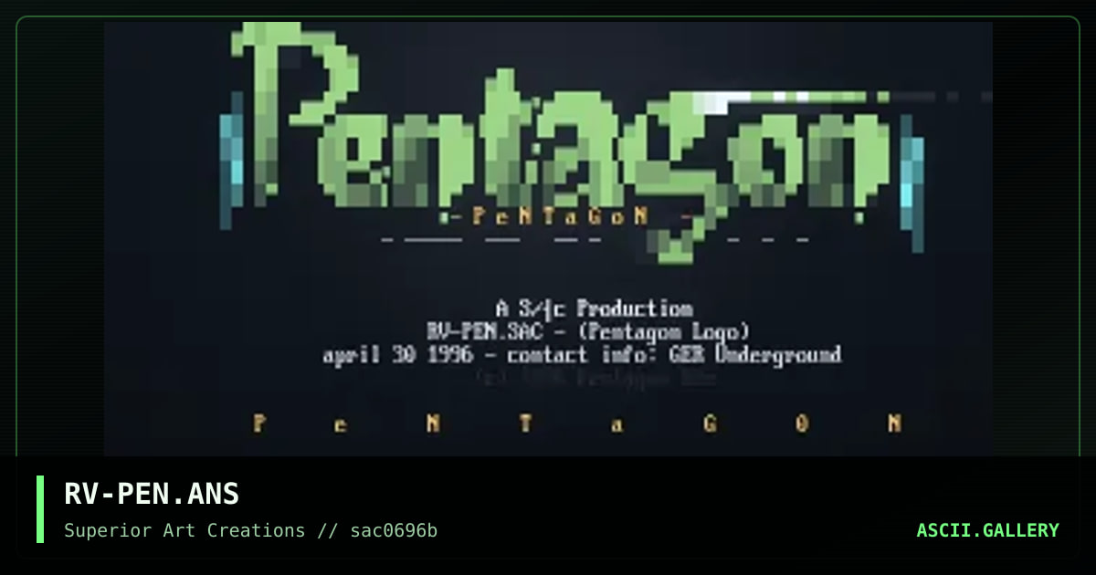 RV-PEN.ANS, by rave, 1996