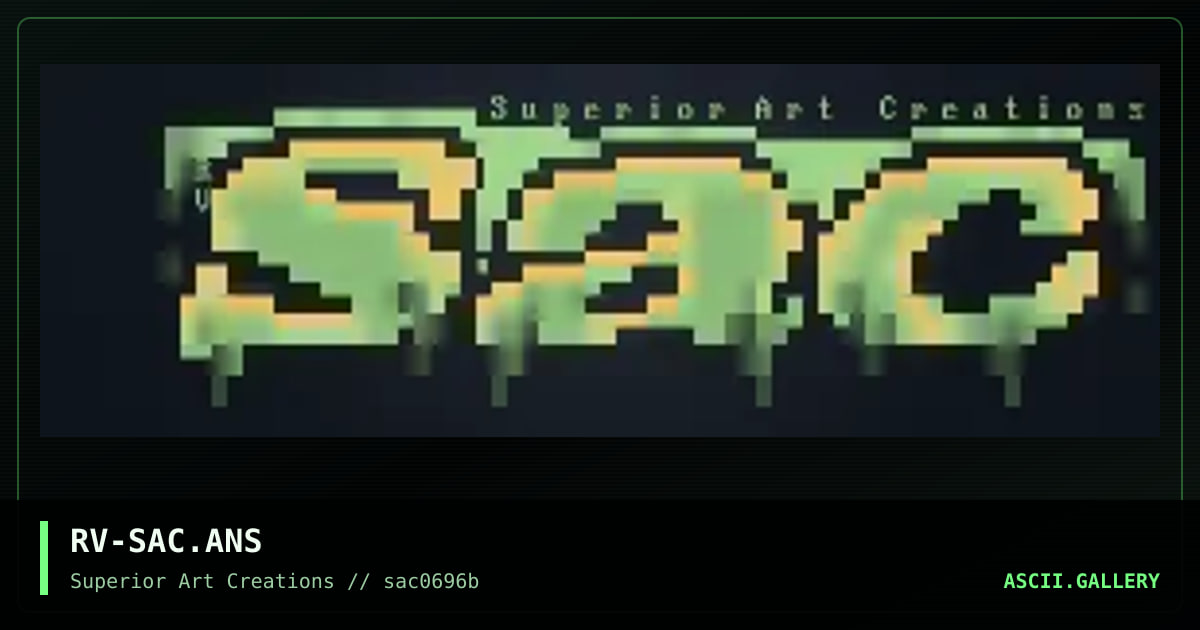 RV-SAC.ANS, by rave, 1996