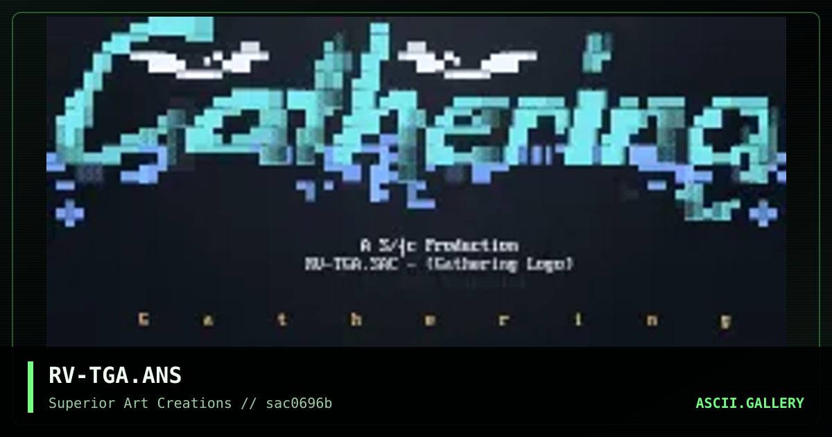 TGA, by rave, 1996