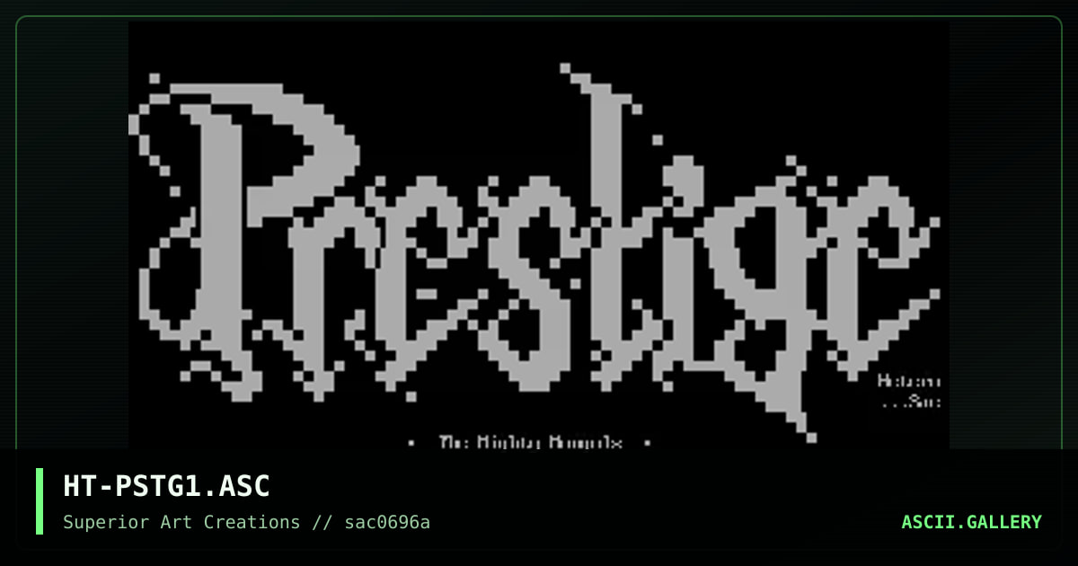 HT-PSTG1.ASC, by hetero, 1996