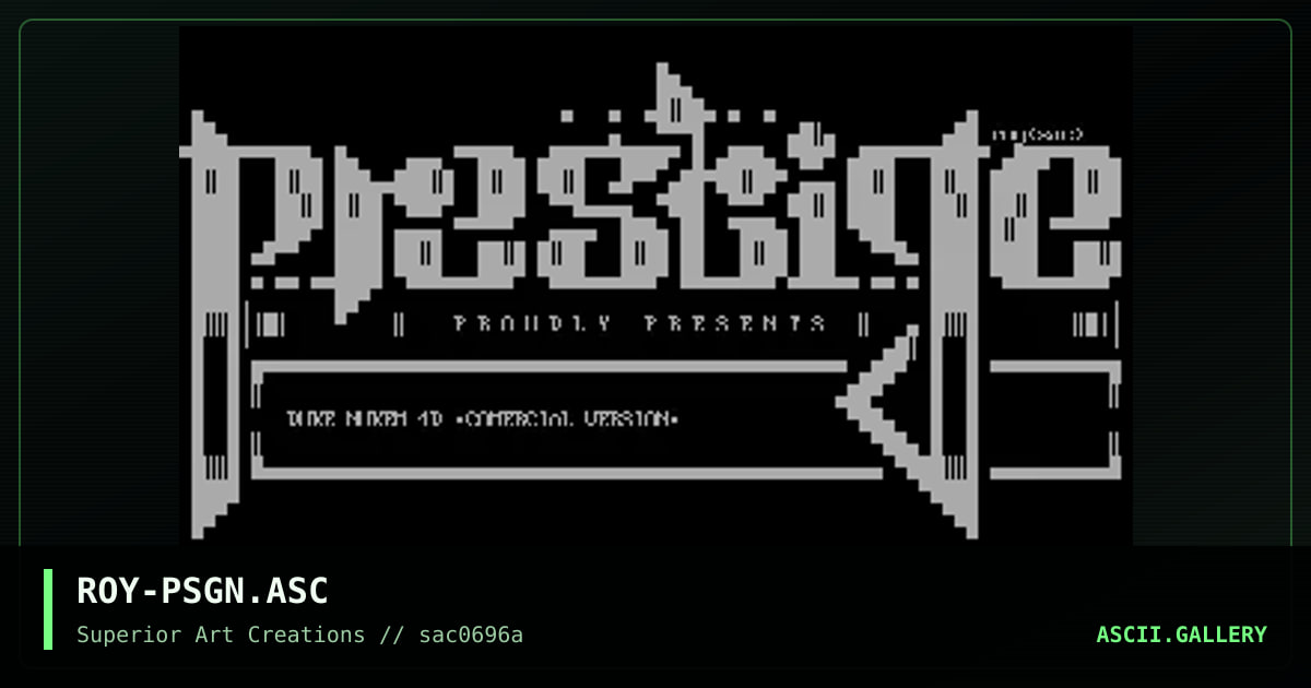 ROY-PSGN.ASC, by roy, 1996