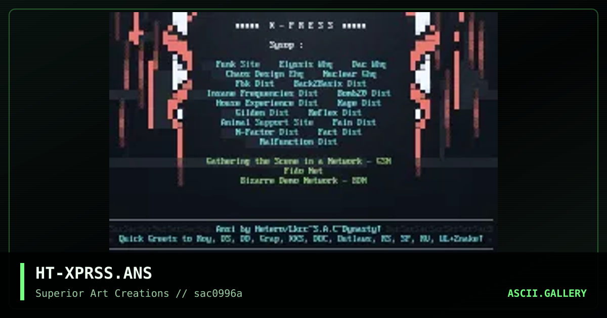 X-Press, by hetero, 1996
