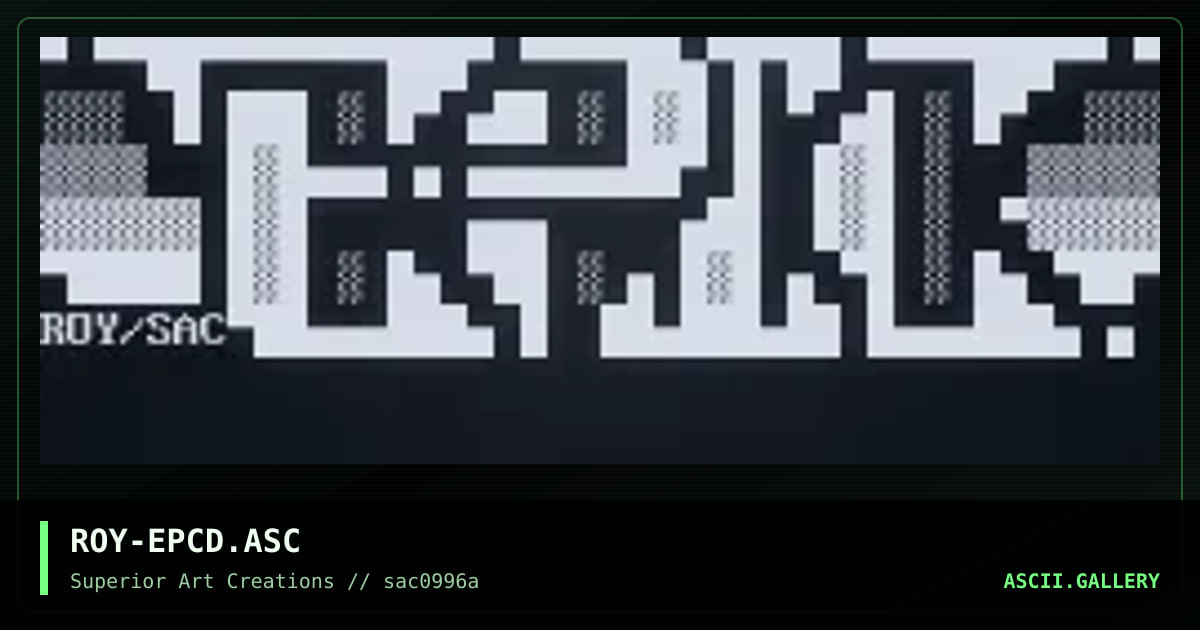 ROY-EPCD.ASC, by roy, 1996