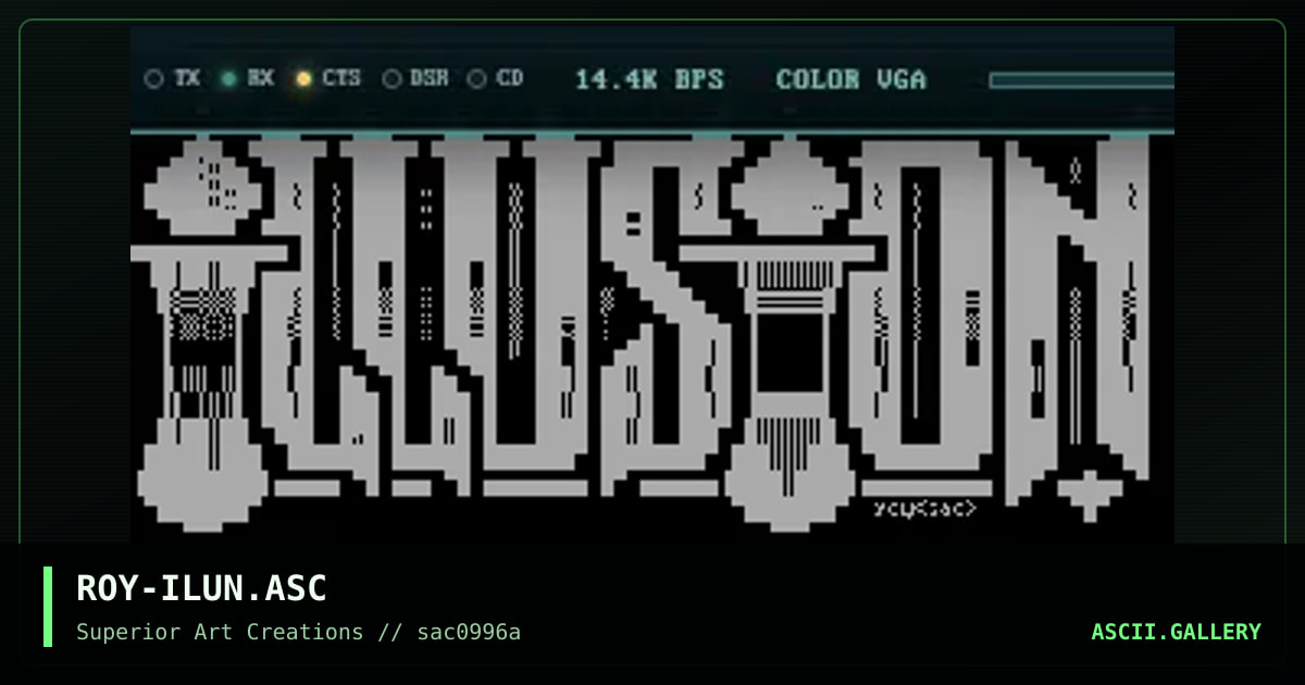 ROY-ILUN.ASC, by roy, 1996