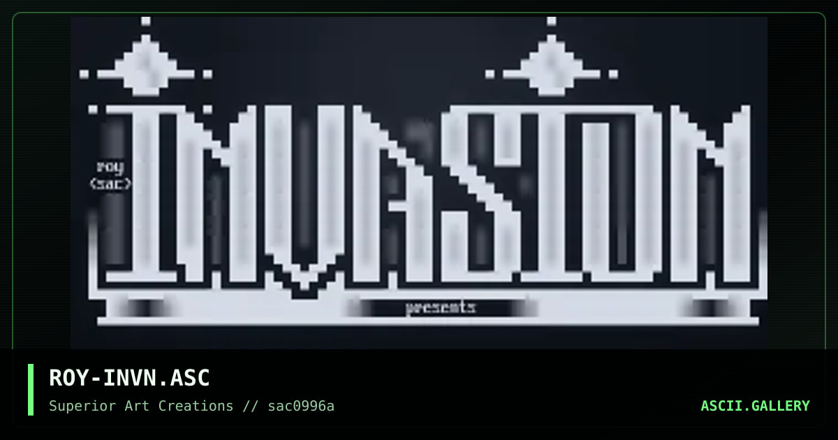 ROY-INVN.ASC, by roy, 1996