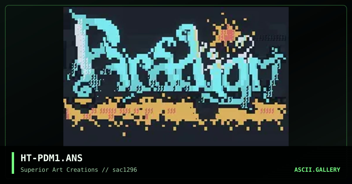 Paradigm, by hetero, 1996