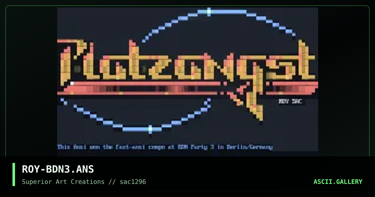 ROY-BDN3.ANS, by roy, 1996