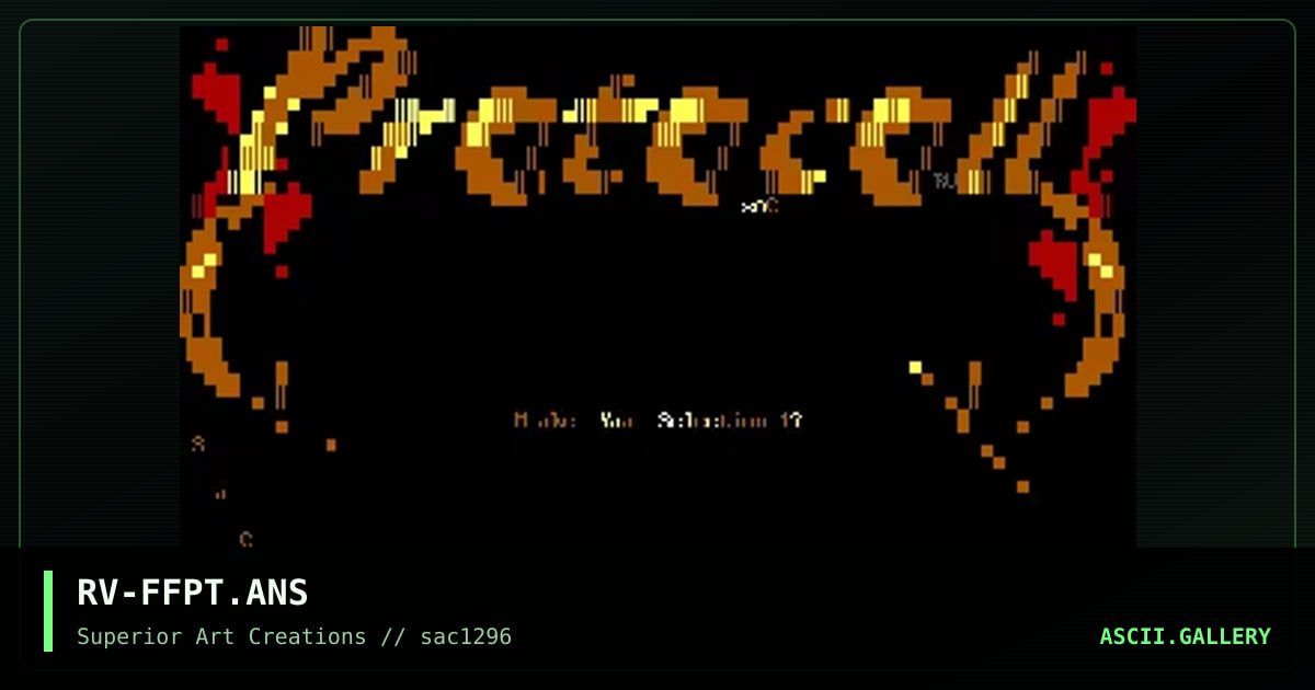 RV-FFPT.ANS, by rave, 1996