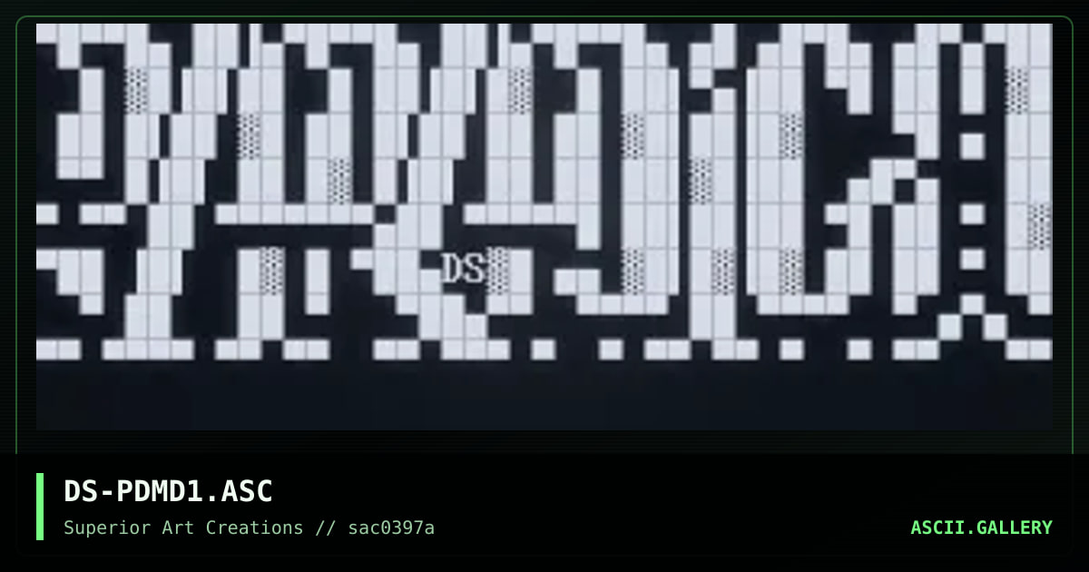 DS-PDMD1.ASC, by dark star, 1997