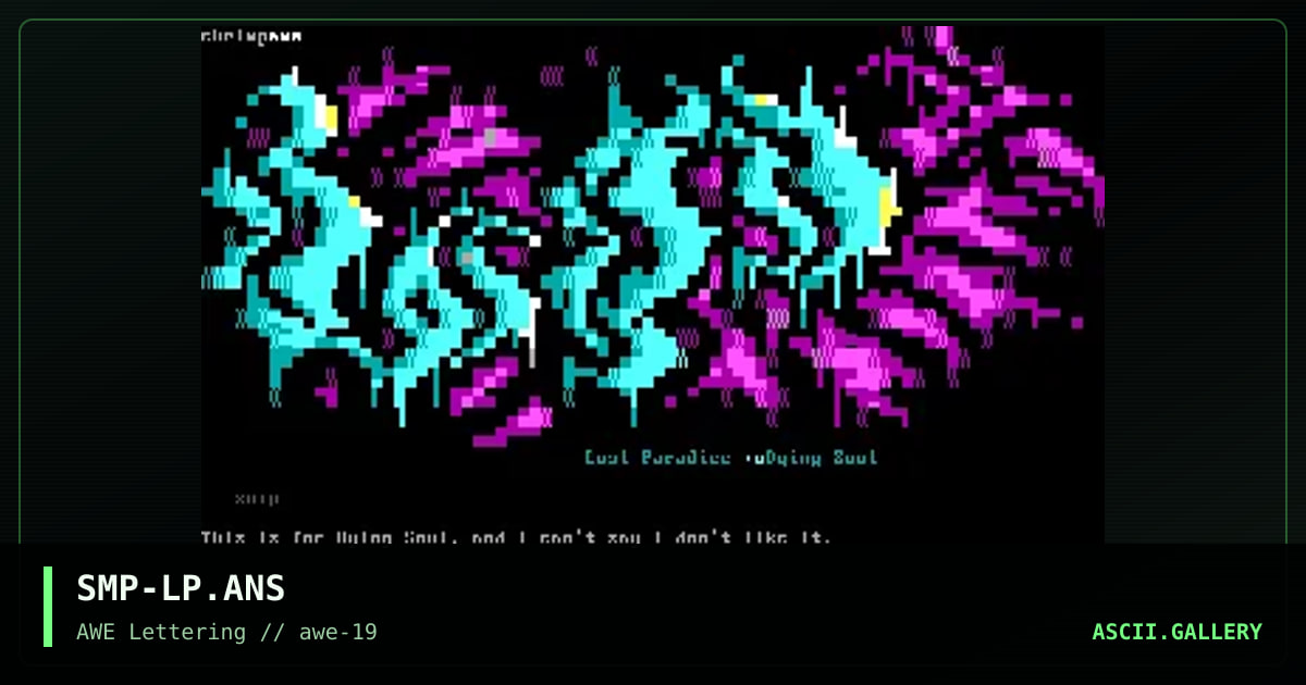 Lost Paradize, by shrimp, 1998