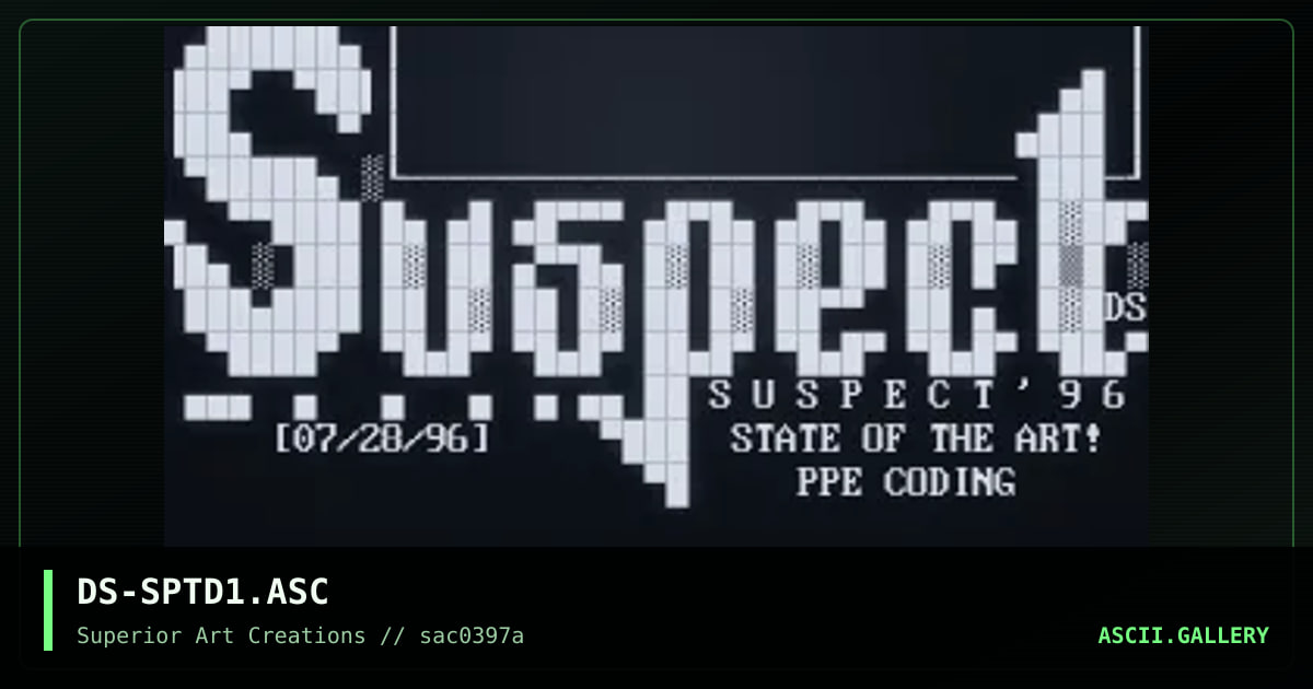 DS-SPTD1.ASC, by dark star, 1997