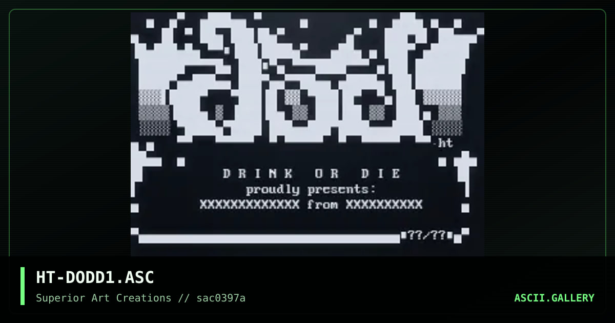 HT-DODD1.ASC, by hetero, 1997