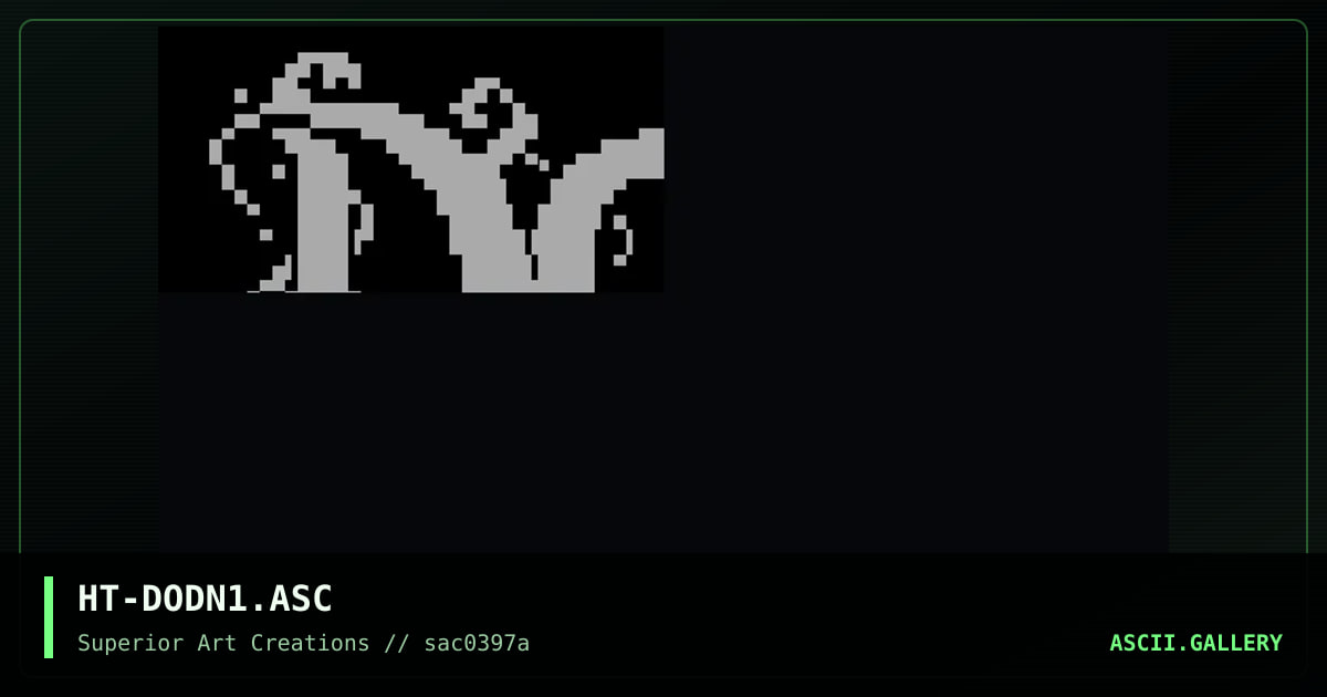 HT-DODN1.ASC, by hetero, 1997