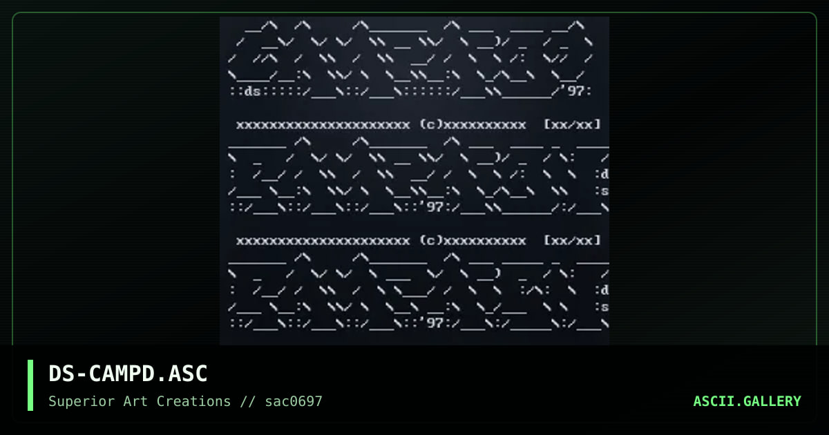DS-CAMPD.ASC, by dark star, 1997
