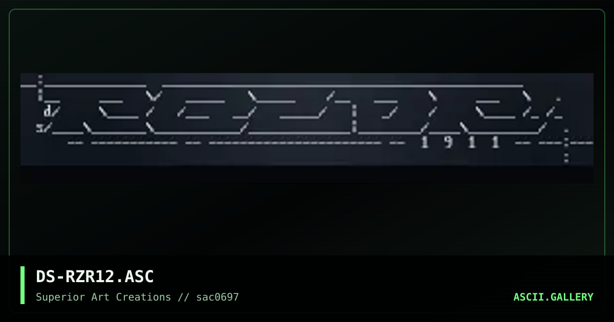 DS-RZR12.ASC, by dark star, 1997
