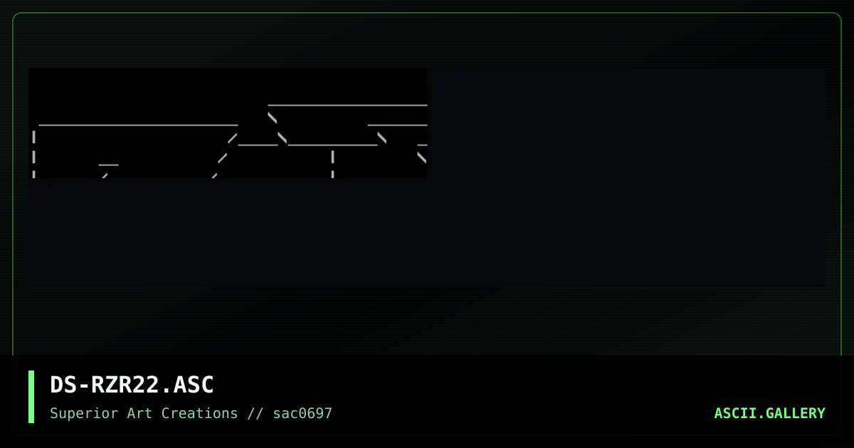 DS-RZR22.ASC, by dark star, 1997