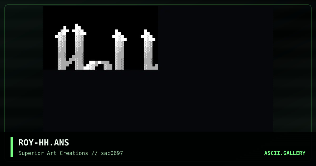 ROY-HH.ANS, by roy, 1997