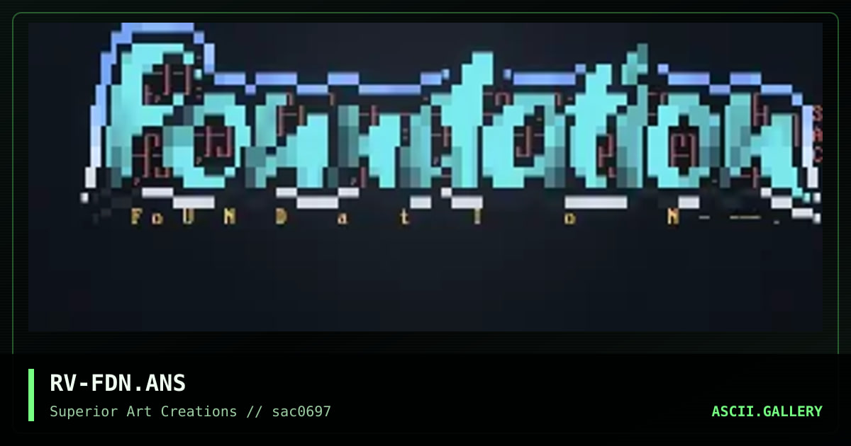 RV-FDN.ANS, by rave, 1997