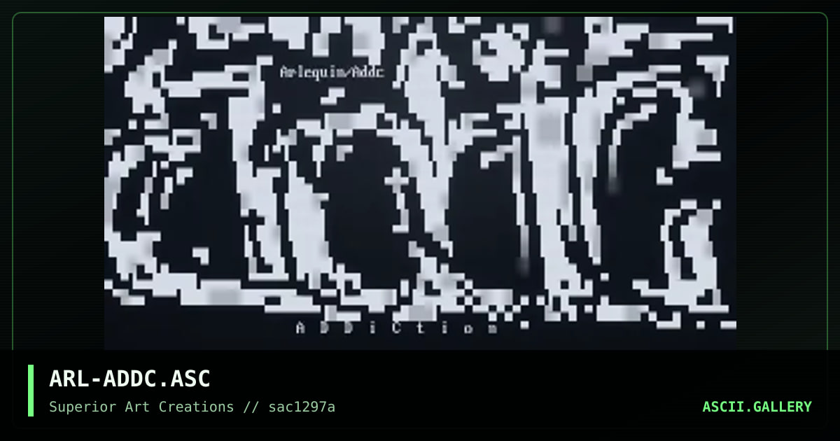 ARL-ADDC.ASC, by arlequin, 1997