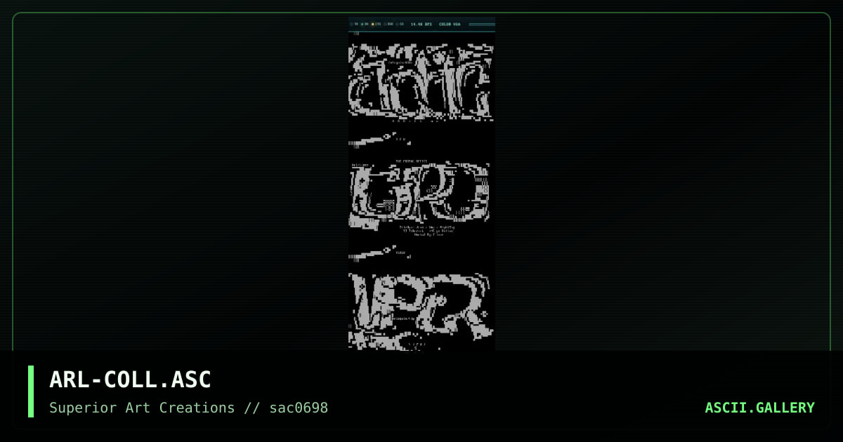 ARL-COLL.ASC, by arlequin, 1998