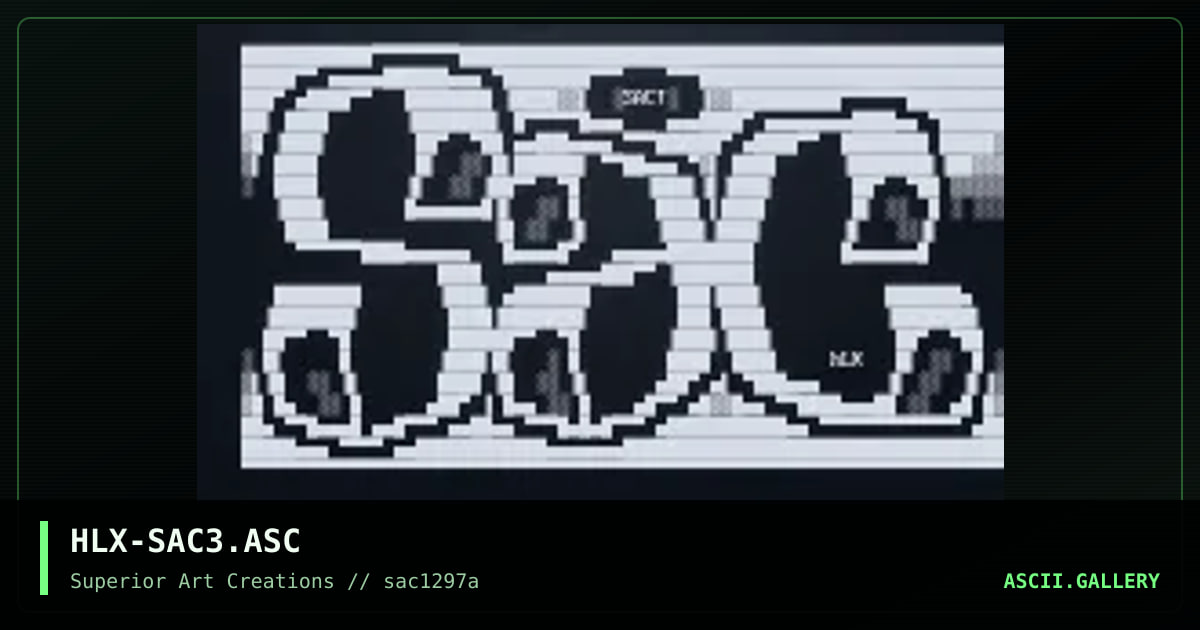 HLX-SAC3.ASC, by helix, 1997