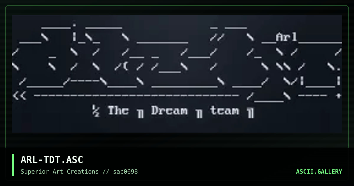 ARL-TDT.ASC, by arlequin, 1998