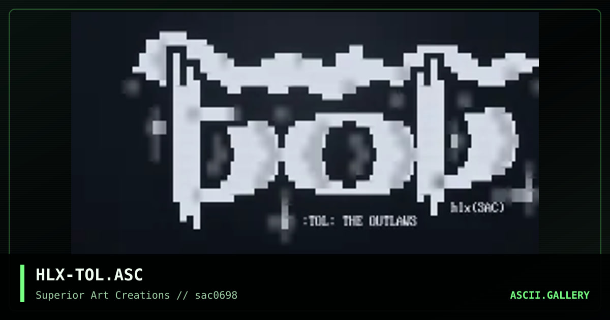 HLX-TOL.ASC, by helix, 1998
