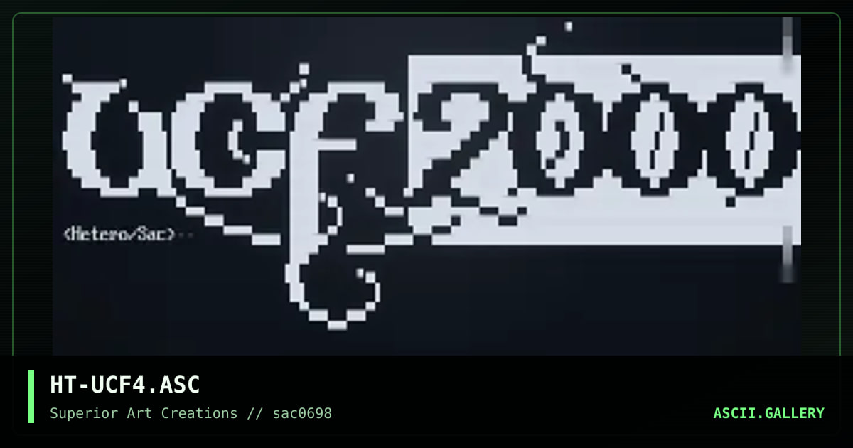HT-UCF4.ASC, by hetero, 1998
