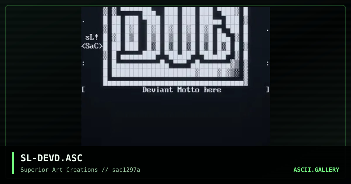 SL-DEVD.ASC, by strikeligt, 1997
