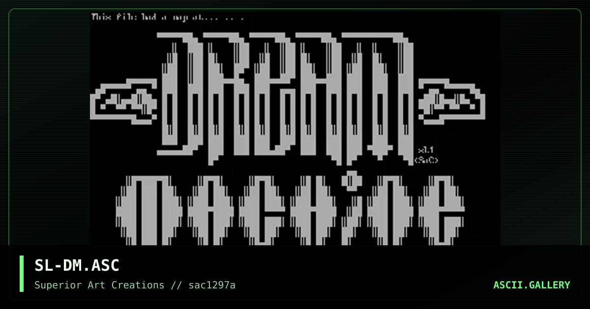 SL-DM.ASC, by strikeligt, 1997