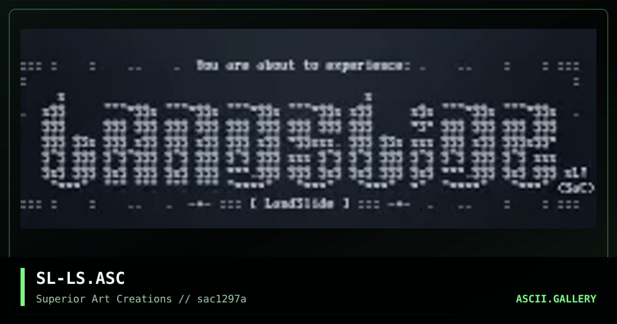 SL-LS.ASC, by strikeligt, 1997