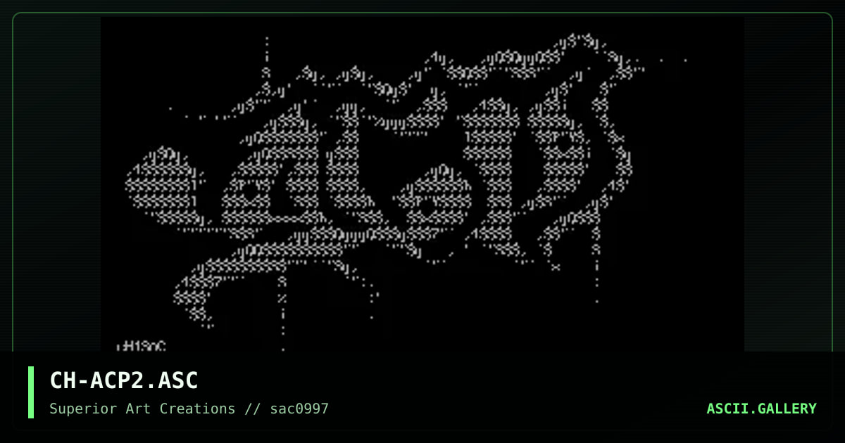 CH-ACP2.ASC, by coh, 1997