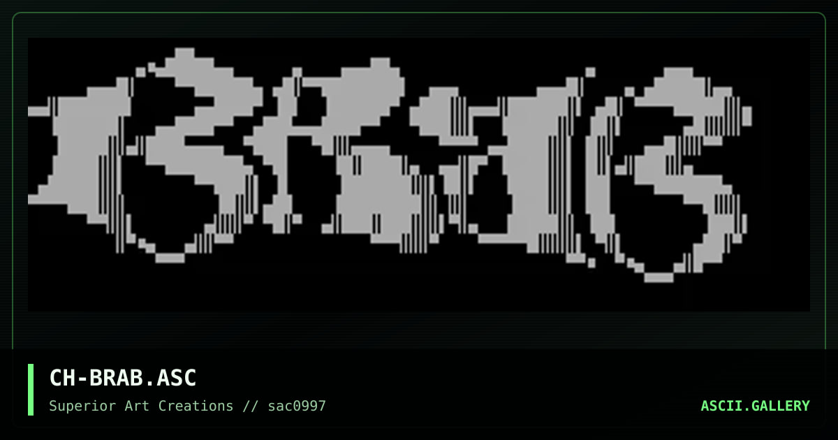 CH-BRAB.ASC, by coh, 1997