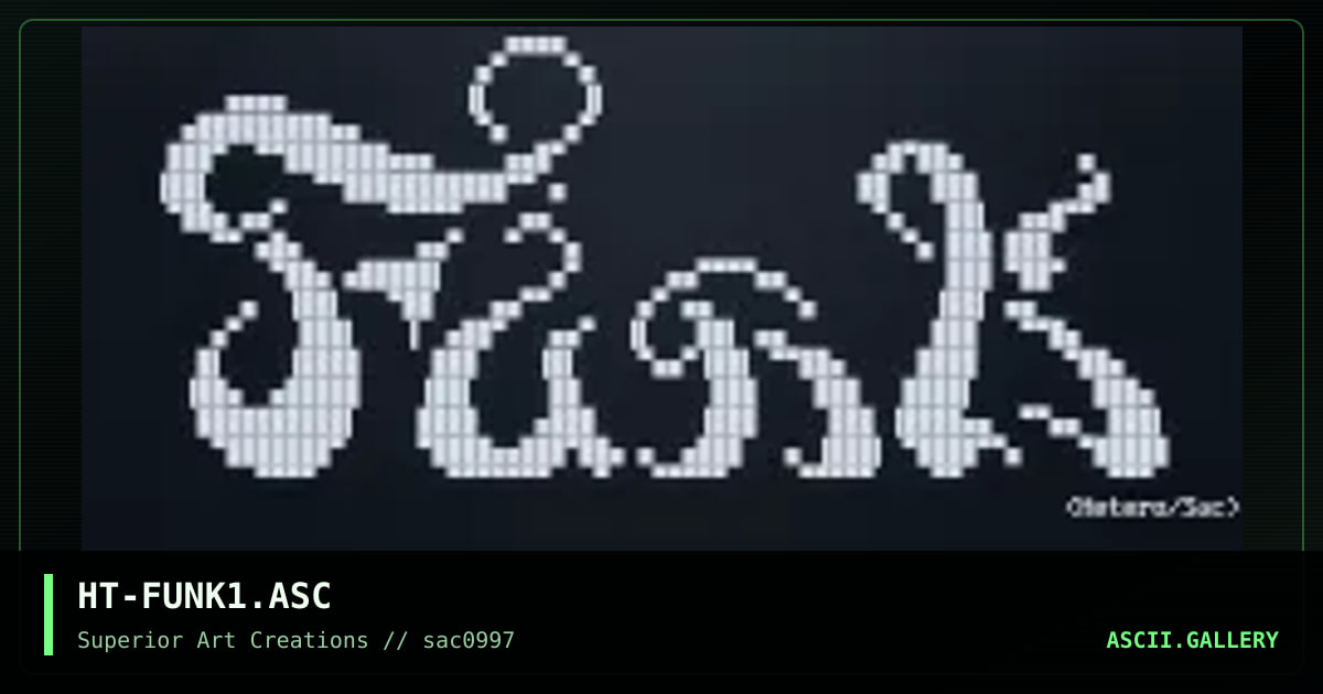 HT-FUNK1.ASC, by hetero, 1997